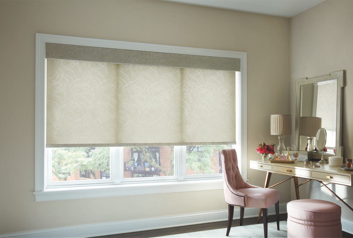 Designer Roller Shades near Boynton Beach, Florida (FL) among summer window treatments from Hunter Douglas.