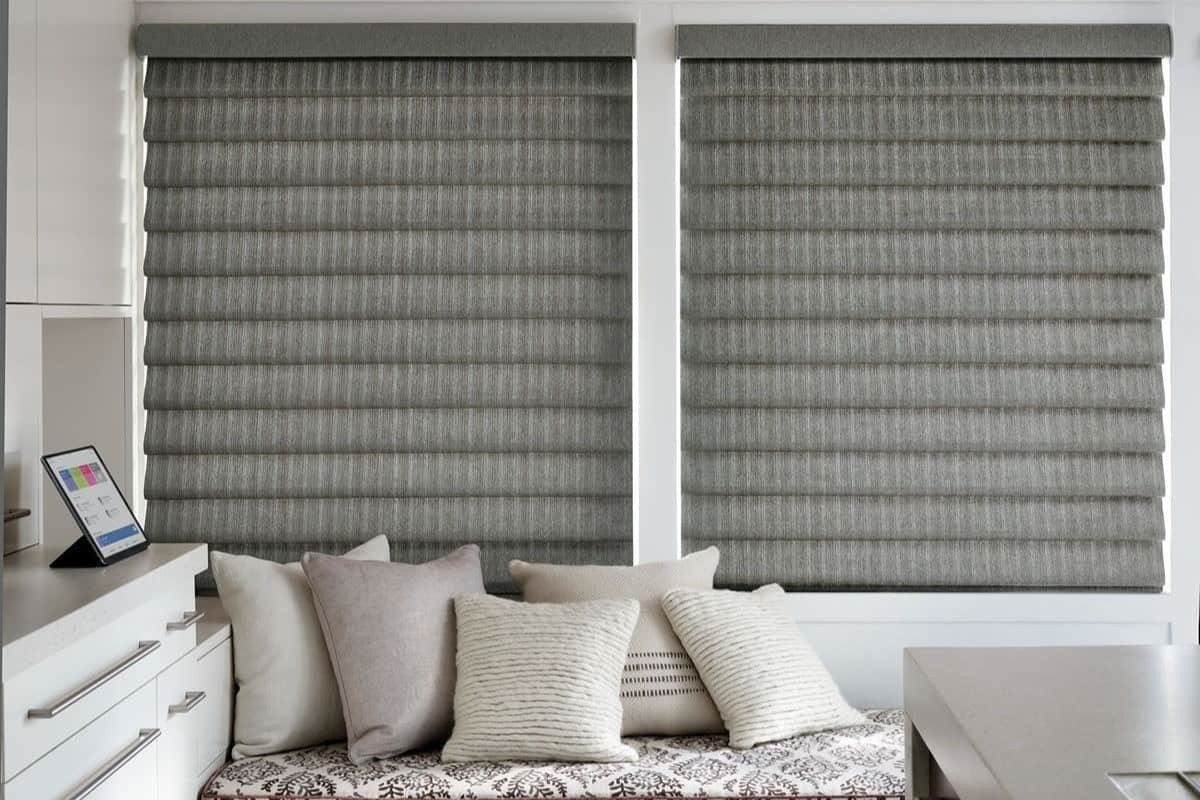 Hunter Douglas Vignette® Modern Roman Shades, Roman shades for homes, near Oklahoma City, Oklahoma