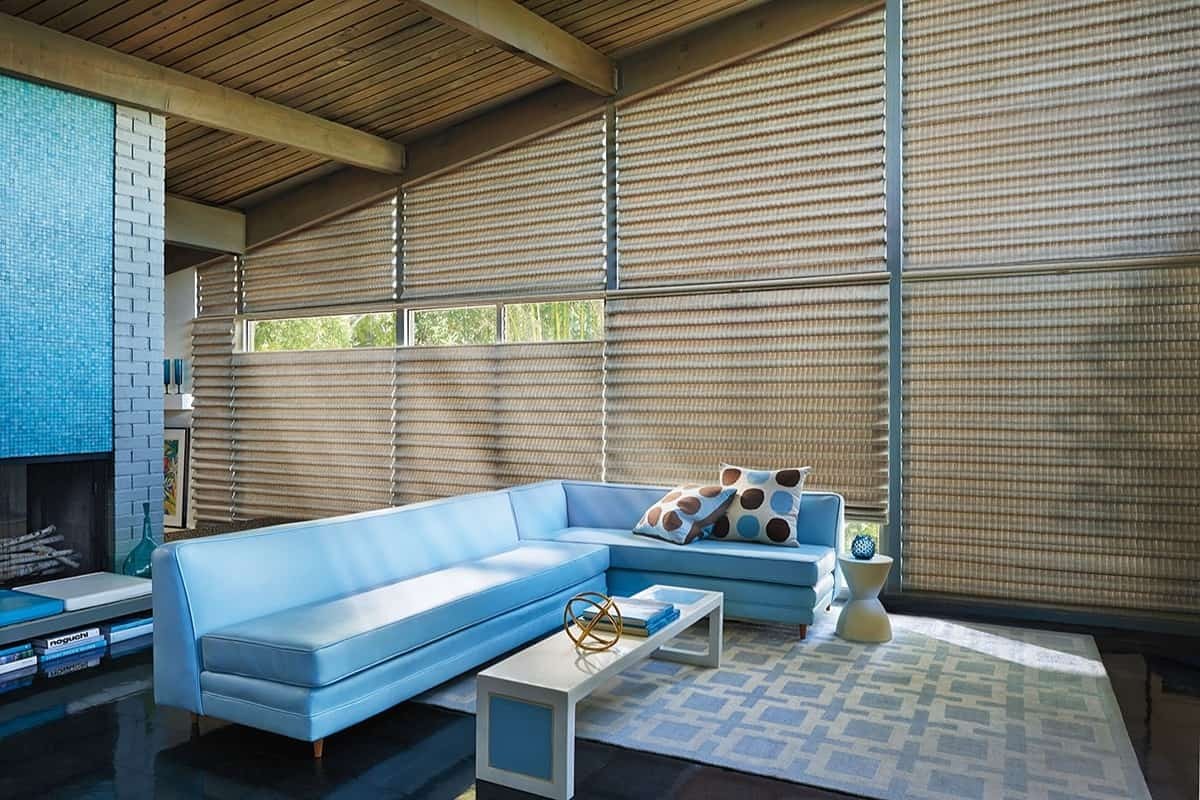 Vignette® Modern Roman Shades that offer cordless styles and custom designs near Boynton Beach, Florida (FL)